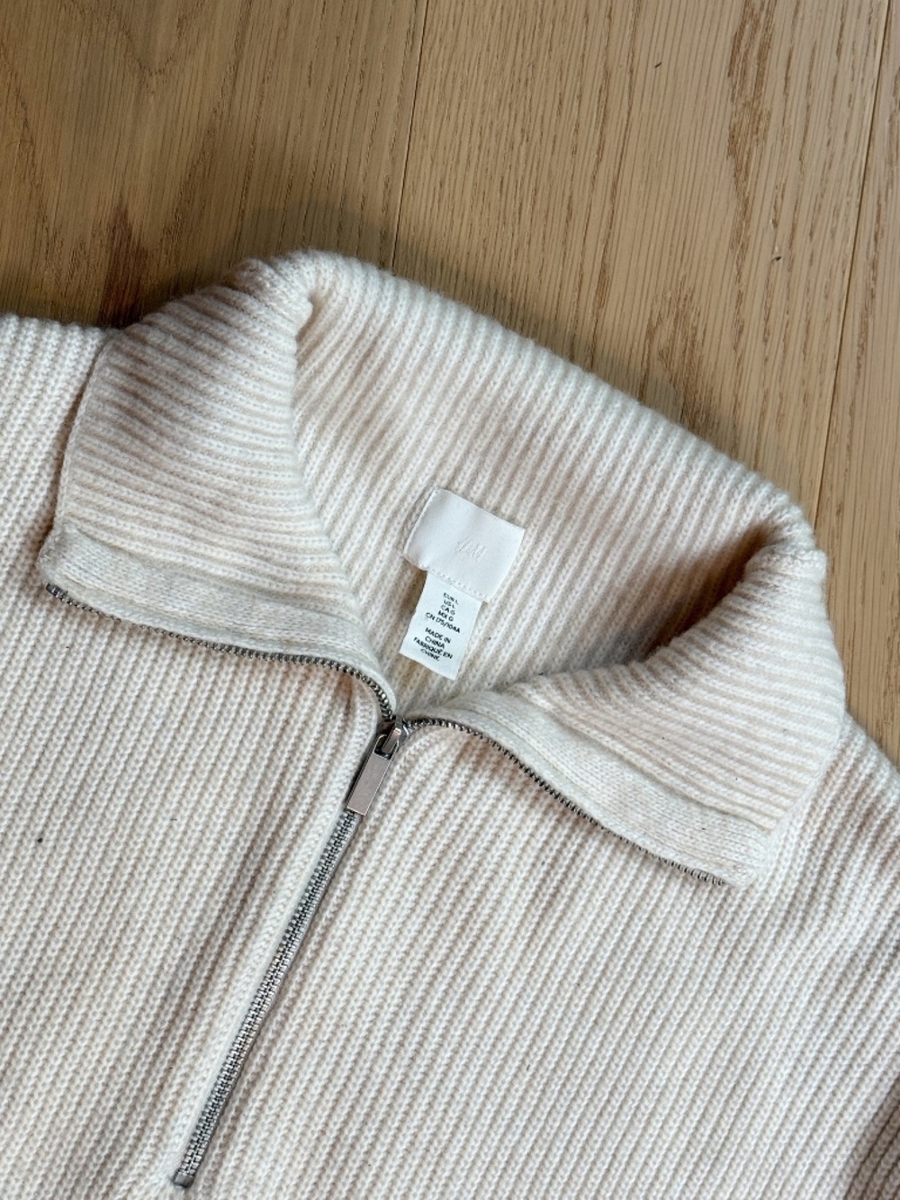Crewneck Sweater H&M Off White
